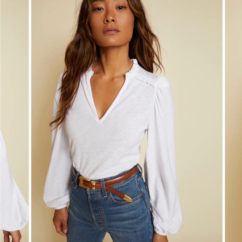 NWT Nation LTD Claudine Yoked Tee